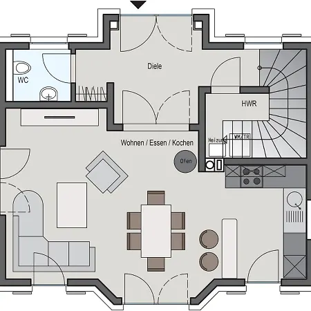 Seeschwalbe 60 Ferienhaus Fuhlendorf (Mecklenburg-Vorpommern)