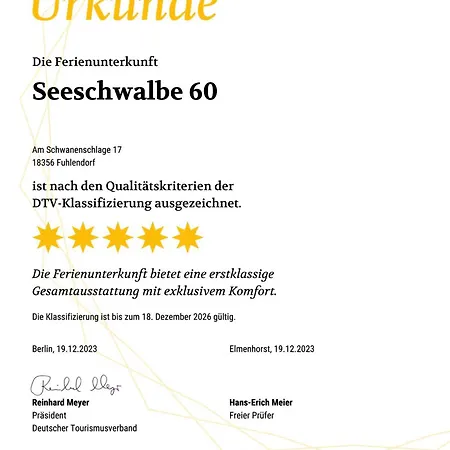 Holiday home Seeschwalbe 60